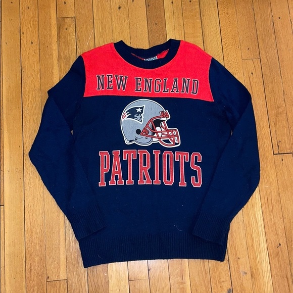 Junk Food Clothing Sweaters - New England Patriots Sweater